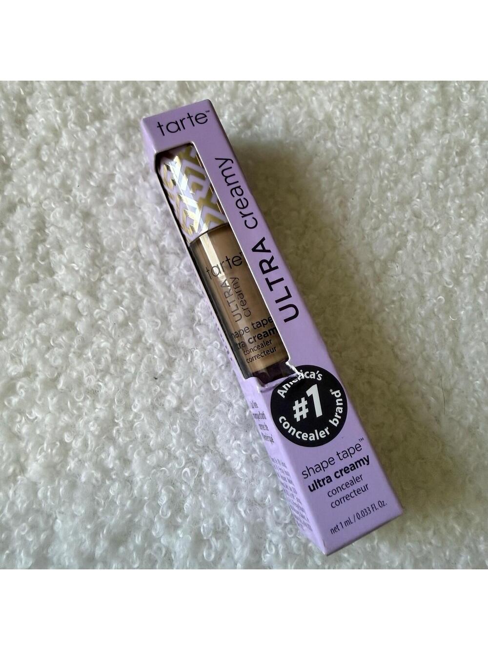 tarte Shape Tape Ultra Creamy Concealer Full Coverage Hydrating 53N Deep 0.033oz